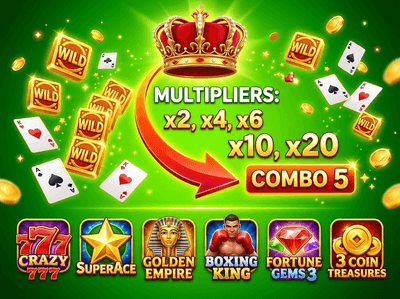 Marangyang slot machine interface ng Pagtaya VIP Casino na may mga neon highlight